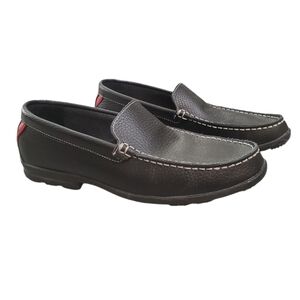 FootJoy Men's‎ Loafers Golf Club Casuals Black Leather Driving Shoes Size 9